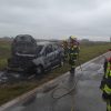 Carcarañá: Incendio Vehicular en Ruta S26